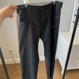 Mens Puma Golf Pants Black Size 30/32